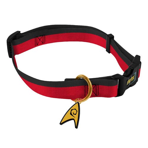 Star Trek The Original Series Red Uniform Dog Collar